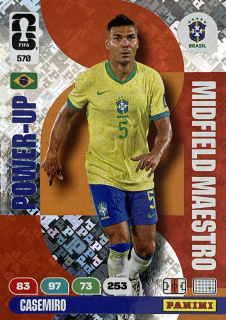 2026 FIFA World Cup #570 Casemiro - MIDFIELD MAESTRO [Brazil]