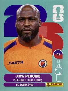 2026 FIFA World Cup Stickers #HAI02 Johny Placide