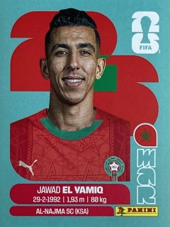 2026 FIFA World Cup Stickers #MAR08 Jawad El Yamiq