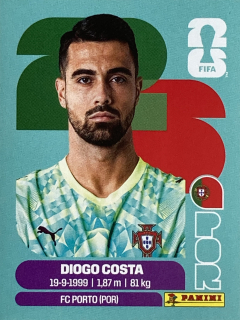 2026 FIFA World Cup Stickers #POR02 Diogo Costa