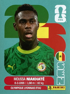 2026 FIFA World Cup Stickers #SEN04 Moussa Niakhaté