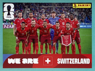 2026 FIFA World Cup Stickers #SUI13 We Are Switzerland
