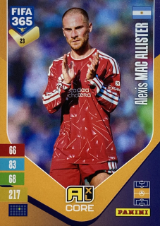 2027 Panini FIFA 365 #023 Alexis Mac Allister [Liverpool]
