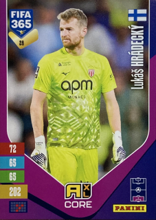 2027 Panini FIFA 365 #028 Lukáš Hrádecký [AS Monaco]