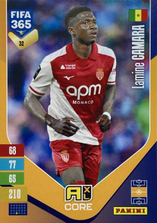2027 Panini FIFA 365 #032 Lamine Camara [AS Monaco]