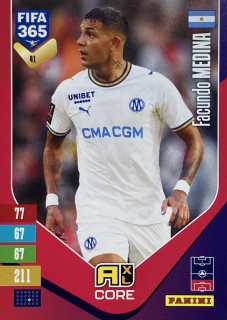 2027 Panini FIFA 365 #041 Facundo Medina [Olympique de Marseille]