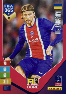 2027 Panini FIFA 365 #048 Illia Zabarnyi [Paris Saint-Germain]
