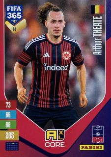 2027 Panini FIFA 365 #065 Arthur Theate [Eintracht Frankfurt]
