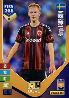 2027 Panini FIFA 365 #068 Hugo Larsson [Eintracht Frankfurt]