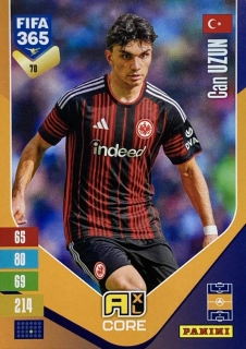 2027 Panini FIFA 365 #070 Can Uzun [Eintracht Frankfurt]