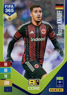 2027 Panini FIFA 365 #072 Ansgar Knauff [Eintracht Frankfurt]