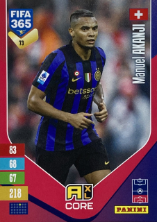 2027 Panini FIFA 365 #073 Manuel Akanji [FC Internazionale Milano]
