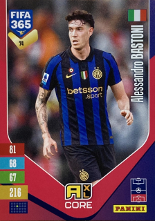 2027 Panini FIFA 365 #074 Alessandro Bastoni [FC Internazionale Milano]