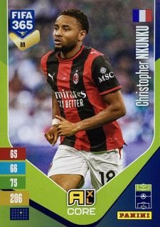 2027 Panini FIFA 365 #089 Christopher Nkunku [AC Milan]
