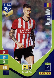 2027 Panini FIFA 365 #097 Dennis Man [PSV Eindhoven]