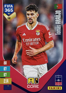 2027 Panini FIFA 365 #102 Tomás Araújo [SL Benfica]