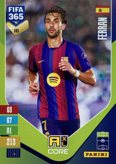 2027 Panini FIFA 365 #143 Ferran Torrés [FC Barcelona]