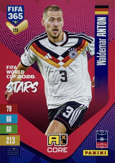 2027 Panini FIFA 365 #172 Waldemar Anton - FIFA WORLD CUP 2026 STARS [Germany]