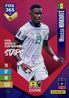 2027 Panini FIFA 365 #183 Moussa Niakhaté - FIFA WORLD CUP 2026 STARS [Senegal]