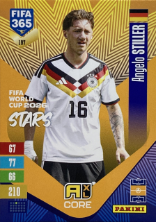 2027 Panini FIFA 365 #197 Angelo Stiller - FIFA WORLD CUP 2026 STARS [Germany]