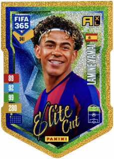 2027 Panini FIFA 365 #341 Lamine Yamal - ELITE CUT [FC Barcelona]