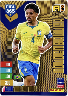 2027 Panini FIFA 365 #001 Marquinhos - GOLDEN BALLER [Brazil]