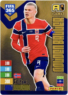 2027 Panini FIFA 365 #006 Erling Haaland - GOLDEN BALLER [Norway]