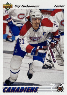 1991-92 Upper Deck #265 Guy Carbonneau