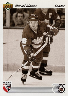 1991-92 Upper Deck #636 Marcel Dionne - HEROES OF THE NHL