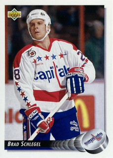 1992-93 Upper Deck #101 Brad Schlegel