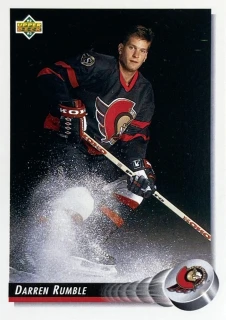 1992-93 Upper Deck #110 Darren Rumble