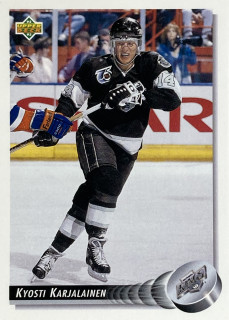 1992-93 Upper Deck #111 Kyosti Karjalainen