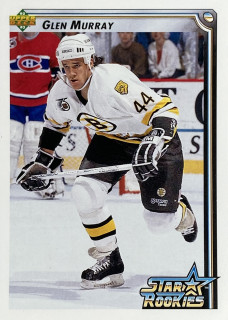 1992-93 Upper Deck #401 Glen Murray - STAR ROOKIES