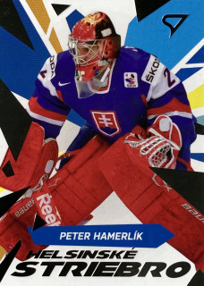 2023 Hokejové Slovensko #HS-01 Peter Hamerlík - HELSINSKÉ STRIEBRO
