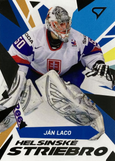 2023 Hokejové Slovensko #HS-03 Ján Laco - HELSINSKÉ STRIEBRO