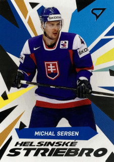 2023 Hokejové Slovensko #HS-09 Michal Sersen - HELSINSKÉ STRIEBRO