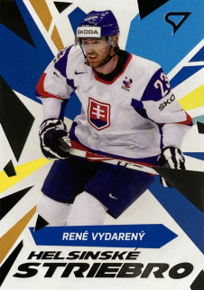 2023 Hokejové Slovensko #HS-11 René Vydarený - HELSINSKÉ STRIEBRO