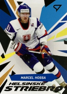 2023 Hokejové Slovensko #HS-16 Marcel Hossa - HELSINSKÉ STRIEBRO