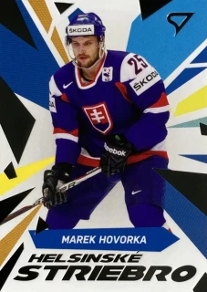2023 Hokejové Slovensko #HS-17 Marek Hovorka - HELSINSKÉ STRIEBRO