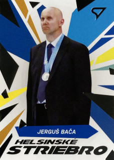 2023 Hokejové Slovensko #HS-27 Jerguš Bača - HELSINSKÉ STRIEBRO