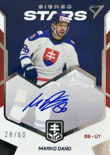 2023 Hokejové Slovensko #SS-MD Marko Daňo - SIGNED STARS /60