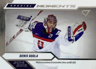 2023 Hokejové Slovensko #SM-03 Denis Godla - SPECIAL MOMENTS
