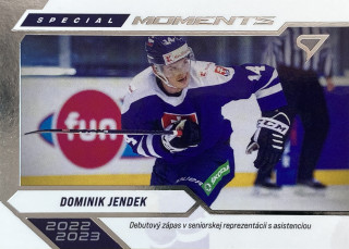 2023 Hokejové Slovensko #SM-05 Dominik Jendek - SPECIAL MOMENTS