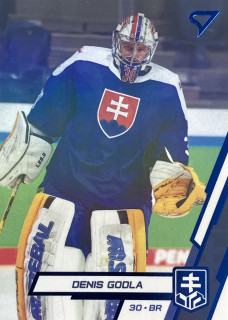 2023 Hokejové Slovensko BLUE #01 Denis Godla