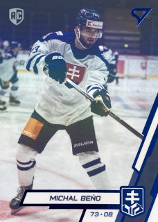 2023 Hokejové Slovensko BLUE #06 Michal Beňo