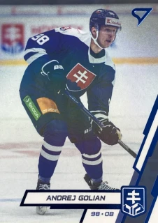 2023 Hokejové Slovensko BLUE #10 Andrej Golian