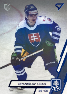 2023 Hokejové Slovensko BLUE #15 Branislav Ligas