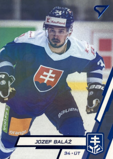 2023 Hokejové Slovensko BLUE #22 Jozef Baláž
