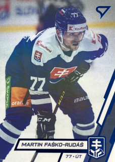 2023 Hokejové Slovensko BLUE #26 Martin Faško-Rudáš