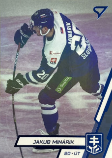 2023 Hokejové Slovensko BLUE #38 Jakub Minárik